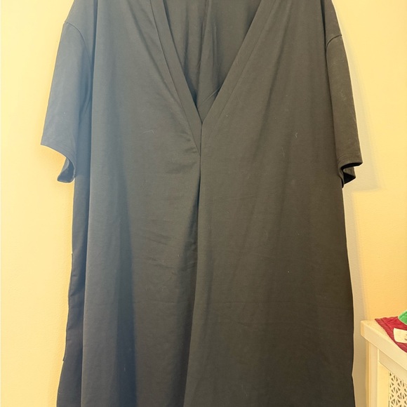 Oversized Women’s Romper Short Sleeve with Pockets - Picture 1 of 2